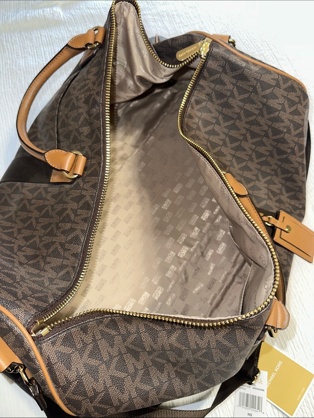 Michael Kors Brown Duffel bag - Picture 5 of 12